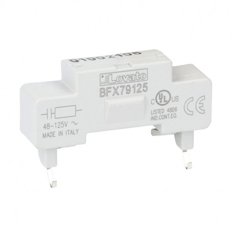 BFX79048 LOVATO Filtro antiparásito conex. rápida para BF.. Resistencia + Condensador Montaje Sobre bobina 4..