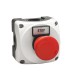 LPZP1B802 LOVATO CONTROL STATION, COMPLETE WITH 1 PUSHBUTTON, GREY, 1 HOLE LPZ P1 A8 WITH 1 E-STOP P/BUTTON ..