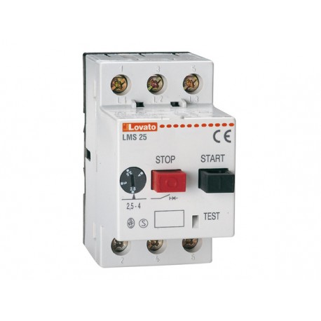 11LMS25016T LMS25016T LOVATO Calibre de réglage protection thermique 0,1…0,16A