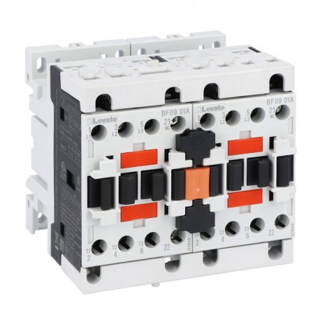BFA00942024 LOVATO TELEINVERTITORE ASSEMBLATO, BOBINA IN AC, CON INTERBLOCCO MECCANICO ESTERNO E CONNESSIONI..