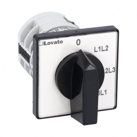 7GN2067U GN2067U LOVATO Conmutador de voltímetro 0-RS-ST-TR GN67 20 A Modelo U 48x48