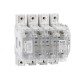 GE0160NT4 LOVATO FOUR-POLE SWITCH DISCONNECTOR, WITH NH FUSE HOLDER, 250A