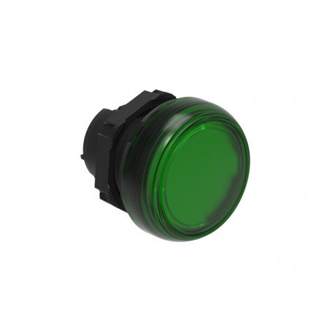 LPL3 LOVATO Cabezal Platinum luminoso Verde