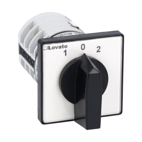 7GN1226U GN1226U LOVATO COMMUTATORE A CAMME, SERIE GN, ESECUZIONE U MONTAGGIO FRONTALE. COMMUTATORE PER MOTO..