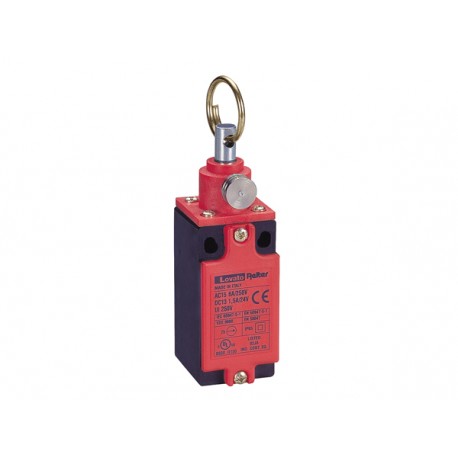 RS131310 LOVATO ROPE-PULL LEVER LIMIT SWITCHES FOR EMERGENCY STOPPING, ISO 13850 COMPLIANT, WITH RESET BUTTO..