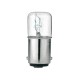 8LT7ALBE LT7ALBE LOVATO INCANDESCENT BULB, 5W, BA15D FITTING, 130VAC/DC