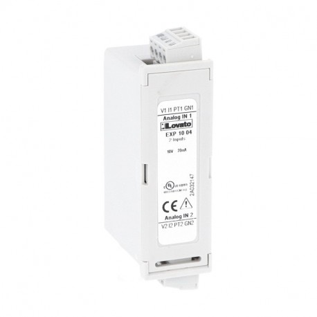 EXP1004 LOVATO Modulo de expansión tipo EXP... para productos empotrables 2 entradas analógicas 0/4÷20mA o 0..