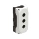 LPZP3A8 LOVATO Botonera plástico Platinum 3 mando Blanca