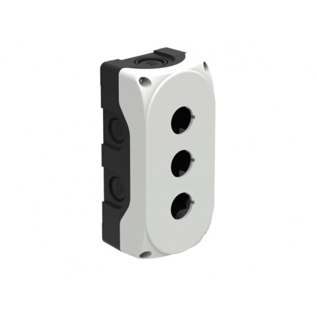 LPZP3A8 LOVATO PULSANTIERA, SENZA OPERATORI, PER 3 OPERATORI. COPERCHIO GRIGIO