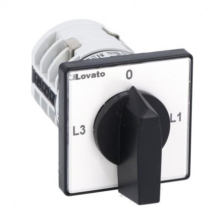 7GN1298U GN1298U LOVATO Conmutador de amperímetro 3 Circuitos I GN98 12 A Modelo U 48x48