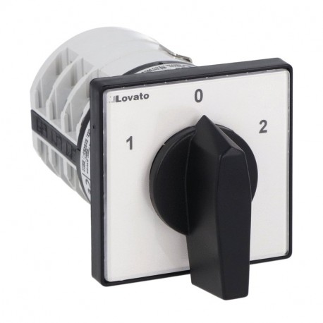 7GN3211U GN3211U LOVATO COMMUTATORE A CAMME, SERIE GN, ESECUZIONE U MONTAGGIO FRONTALE. COMMUTATORE PER MOTO..
