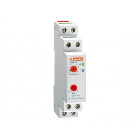 LVM25240 LOVATO LEVEL MONITORING RELAYS, MODULAR VERSION, MULTI-VOLTAGE. EMPTYING OR FILLING FUNCTION. AUTOM..