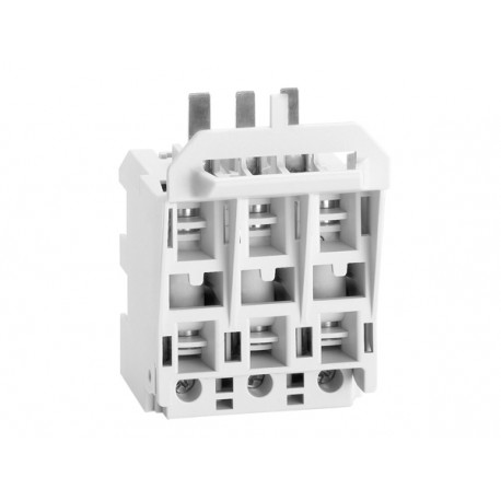 GAX391 LOVATO FUSE HOLDER/BLOCK FOR SWITCH DISCONNECTORS, FOR GA016 A-GA032 A. SUITABLE FOR 10.3X38 FUSE SIZE
