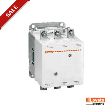 51 C3 C3 LOVATO 9A AC3 in AC, 4kW. Coil voltage 24VAC 50/60Hz