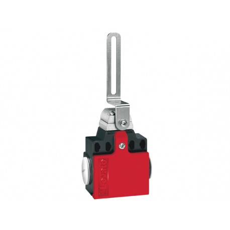 KNQ1L11 LOVATO LIMIT SWITCH, K SERIES, SLOTTED LEVER, 2 SIDE CABLE ENTRY. DIMENSIONS COMPATIBLE TO EN 50047,..