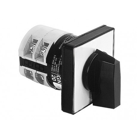 7GN4092U GN4092U LOVATO ROTARY CAM SWITCHE, GN SERIES, U VERSION FRONT MOUNT. ON/OFF SWITCH, FOUR-POLE – 2 W..