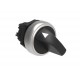 LPCS121 LOVATO Selector Platinum Maneta corta 2 posiciones "0-1" retorno "0 1"