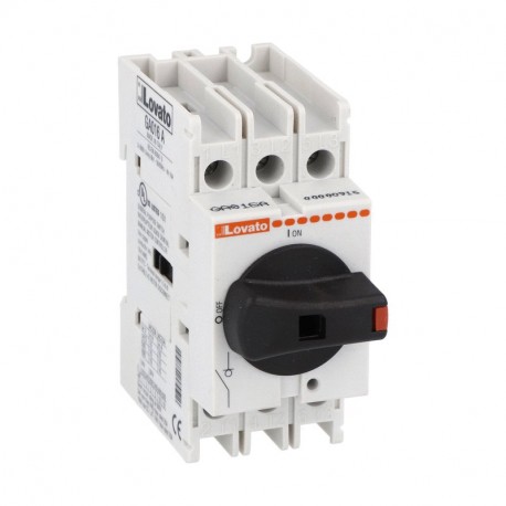 GA016A LOVATO THREE-POLE SWITCH DISCONNECTOR, DIRECT OPERATING VERSION, 16A