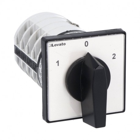 7GN3213U GN3213U LOVATO Conmutador de polos 2 velocidades (Dahlander) 1-0-2 GN13 32 A Modelo U 65x65