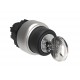 LPCS350 LOVATO OPERATORE SELETTORE A CHIAVE Ø22MM SERIE PLATINUM, 3 POSIZIONI, 1 0 2. ESTRAZIONE CHIAVE IN 0