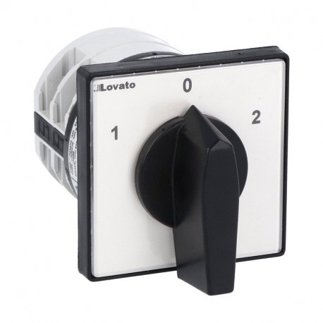 7GN3252U GN3252U LOVATO COMMUTATORE A CAMME, SERIE GN, ESECUZIONE U MONTAGGIO FRONTALE. COMMUTATORE DI LINEA..