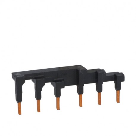 11SMX9032 SMX9032 LOVATO BARRA PER ALLACCIAMENTI TRIFASE PASSO 45MM. PER 2 INTERRUTTORI