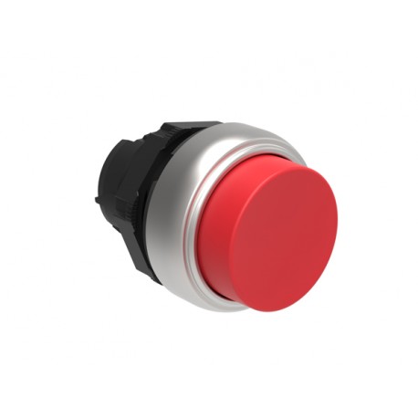 LPCB204 LOVATO PUSHBUTTON ACTUATOR, SPRING RETURN Ø22MM PLATINUM SERIES, EXTENDED, RED
