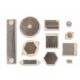 R8 95A151370 DATALOGIC Riflettore microprismatico 9 7 x 19 mm supporto in plastica 13 8 x 23 mm