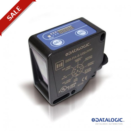 S65-PA-5-W09-PHZ 954201030 DATALOGIC S65-PA-5-W09-PHZ Kontrastsensor Kunststoff axial pnp ext teach rs485 M12