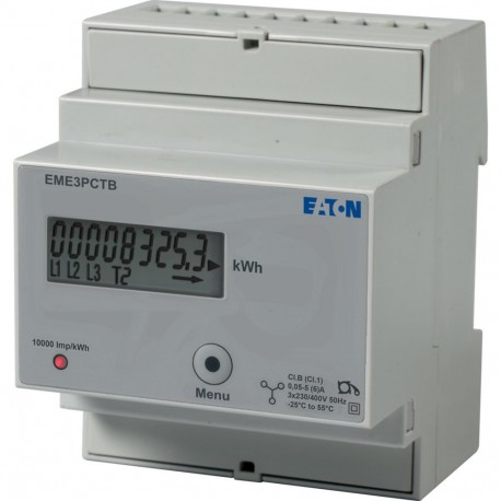 EME3PCTB 167405 EATON ELECTRIC Contador de Energía basic 3N 5A