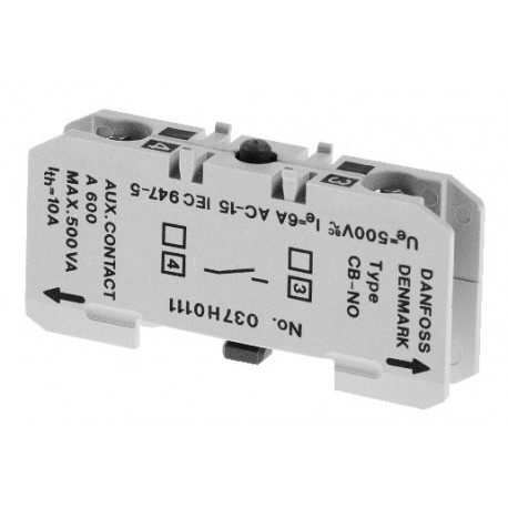 CB-NO 037H0111 DANFOSS CONTROLES INDUSTRIALES CB-NO Aux. contacto hacer hylde: 13D07