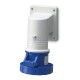 457.1665 SCAME SOCKET OUTLET 3P+N+E IP67 16A 9h
