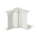 879.AI0120 SCAME ANGOLO INTERNO VARIABILE ALT.120 BIANCO