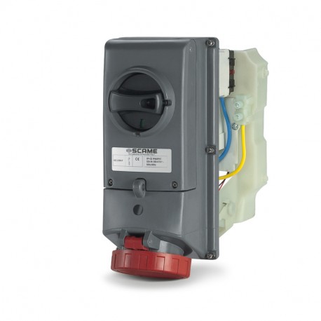 402.3287-F SCAME PRESA INTERBL. 3P+N+T IP66/IP67 32A 6h