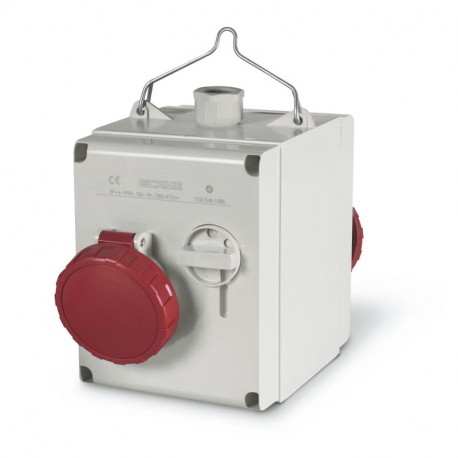 614.1626 SCAME Vielfachpaßstück IP66 16A 400V AC