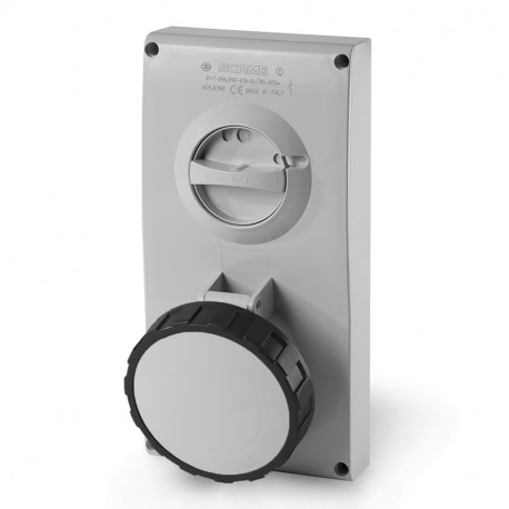 405.63867 SCAME PRESA INCASSO OMNIA 63A 3P+T 5h IP67