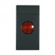 101.6541.2 SCAME PILOT LIGHT INDIC.RED GLASS ANTH.