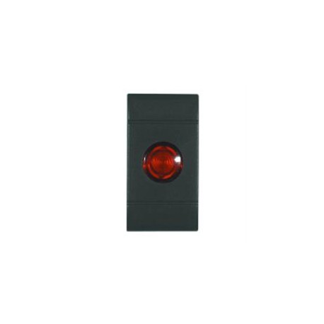 101.6541.2 SCAME PILOT LIGHT INDIC.RED GLASS ANTH.