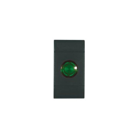 101.6541.3 SCAME PILOT LIGHT INDIC.GREEN GLASS ANTH.