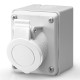 522.16534 SCAME BASE 2P+T IP44 16A 3h 50-250V