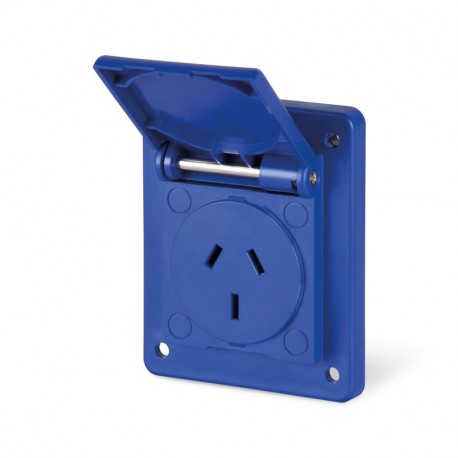 570.4093 SCAME UNTERPUTZ-STECKDOSE 2P+E 10A 250V AC