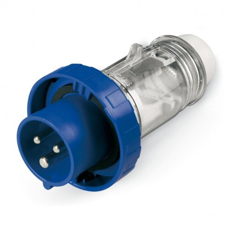 216.1633.TR SCAME AÉREA PLUG 2P + E IP67 16A 200-250V 6h