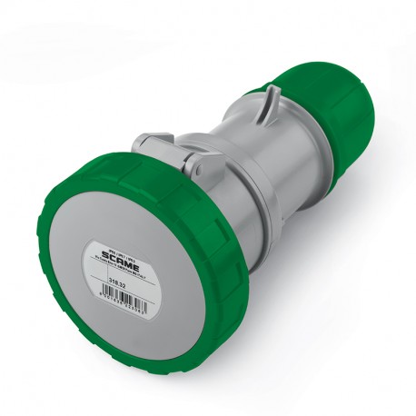 318.32432 SCAME PRESA MOBILE 2P+T IP66/IP67 32A 2h 50V
