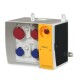 656.7024-273 SCAME MBOX2 con morsettiera prese s/fusibili