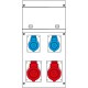 630.4009-016 SCAME QUADRO DISTR. PORTATILE BLOCK4