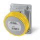 418.1660 SCAME FLUSH-MNT. STECKDOSE 2P+E IP66/IP67 16A 4h