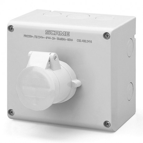 500.2421 SCAME BASE ENCLAV. MEC. 2P IP44 16A 12h 40-50V