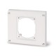 654.0125 SCAME TAPA PRETROQUELADA 136X125mm 16A GRIS