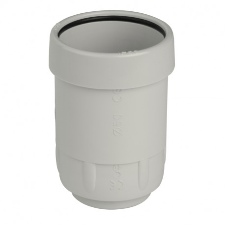 864.750 SCAME CONDUIT TO SHEAT COUPLING IP65 GREY D.50
