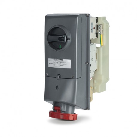 402.63875-F SCAME INTERLOCK.STECKDOSE 3P+N+E IP66/IP67 63A
